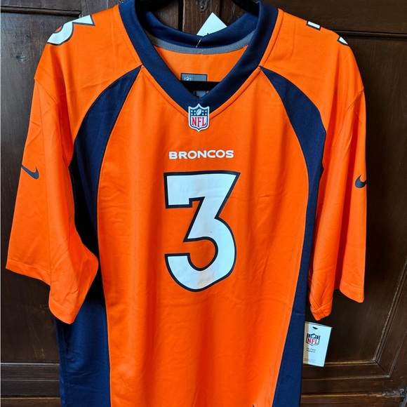 Authentic Nike - On Field Russell Wilson Denver Broncos Jersey - Picture 1 of 4